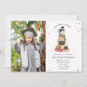 Invitation Smart Cookie Milkshake Graduate Photo (Devant)