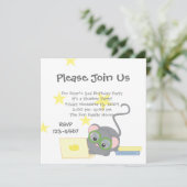 Invitation Smarty Mouse (Debout devant)