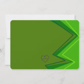 Invitation Smashing Green Purple Comic Birthday (Dos)