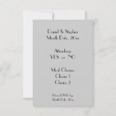 Invitation Smoking RSVP (Dos)