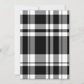 Invitation S'more fun Camp fire Pink plaid Girl's Birthday (Dos)