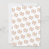 Invitation S'more Fun Kawaii Campfire Baby Shower (Dos)