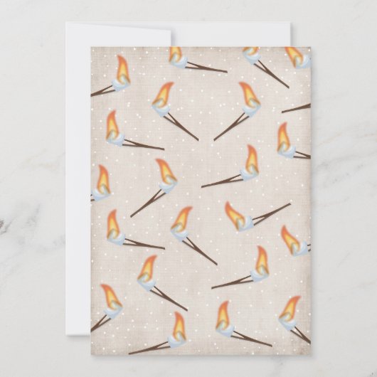 Invitation S'more fun Winter Holiday Party (Dos)