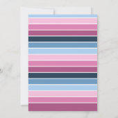 Invitation S'more Love thème bébé genre révéler l'invitation (Dos)