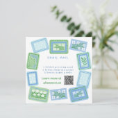 Invitation snail mail art club (Debout devant)