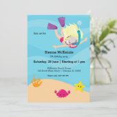 Invitation Snorkeling (Debout devant)