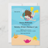 Invitation Snorkeling (Devant)