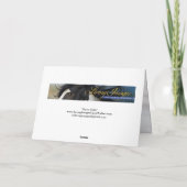 Invitation Snow Colts Greeting Card (Dos)