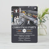 Invitation Snow Town Christmas Party (Debout devant)