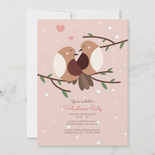 Invitation Snowbirds (Devant)