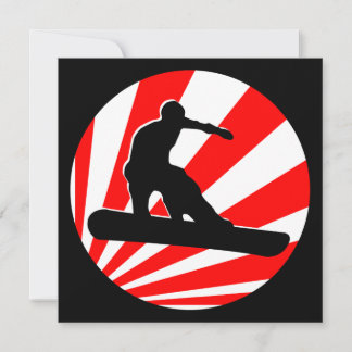 Invitation snowboard roux