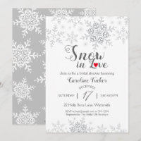 Snowflakes hiver neige en amour Fête des mariées I