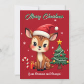 Invitation Snowflakes & Snuggles Christmas card (Devant)