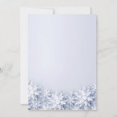 Invitation Snowflics Christmas Tree Holiday Open House (Dos)