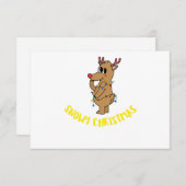 INVITATION SNOWY CHRISTMAS (Devant / Derrière)