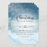 Invitation Snowy Winter Wonland Christmas Dinner Party<br><div class="desc">Snowy Winter Wonderland Christmas Dinner Party par Yule4Yall.</div>