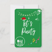 Invitation Snuggle & Jingle Christmas Pajama Party (Dos)