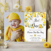 Invitation So Sweet to Bee One mignonne Bees 1er Anniversaire