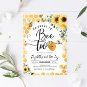 Invitation So Sweet To Bee Two Party Bee Day 2e anniversaire