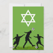 Invitation Soccer Bar Mitzvah | Football Mitzvah (Dos)