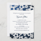 Invitation Soccer Baseball Sport Bar Mitzvah (Devant)