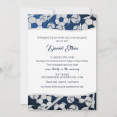 Invitation Soccer Baseball Sport Bar Mitzvah (Devant)