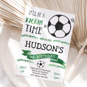 Invitation Soccer Boy Anniversaire
