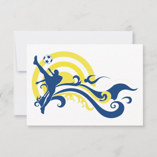 Invitation soccer d'été (Devant)