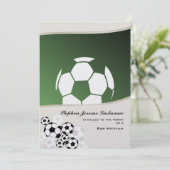 Invitation Soccer Invitational Bar Mitzvah (Debout devant)