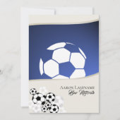 Invitation Soccer Invitational Bar Mitzvah (Devant)