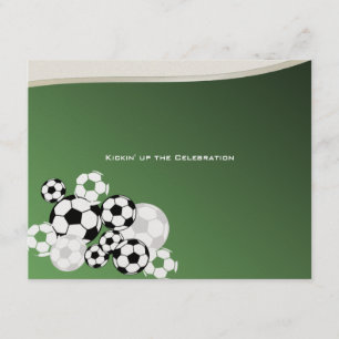 Invitation Soccer Invitational Bar Mitzvah