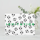Invitation Soccer par The Happy Juul Company (Debout devant)