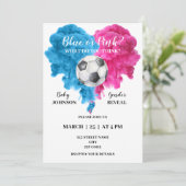 Invitation Soccer révèle le genre (Debout devant)