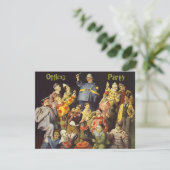 Invitation sociale à la soirée de l'entreprise Clo (Debout devant)