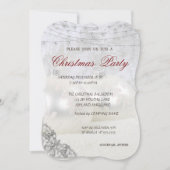 Invitation Société de boules de Noël de Noël (Devant)