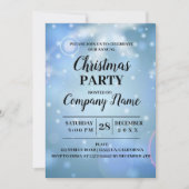 Invitation Société de photo moderne Noël (Devant)