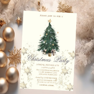 Invitation Société des flocons de neige et des étoiles de pin