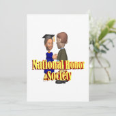 Invitation Société nationale d'honneur (Debout devant)