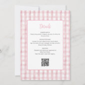Invitation Soda Bottle Pink Bow Baby Shower All In One (Dos)
