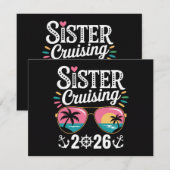 Invitation Sœur Croisière 2026 (Devant / Derrière)