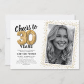 Invitation Soeurs à Trente Ans 30ème Anniversaire Photo (Devant)