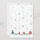 Invitation Soeurs Trois Noël Anniversaire (Dos)