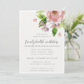 INVITATION SOFT BLUSH ROSE EAU COULEUR FLORAL ATELIER ÉVÉNEME (Debout devant)