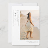 Invitation Soft Editorial Grad PhotoPop Graduation (Dos)