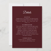Invitation Soft Feather Dry Pampas Grass Mandala Wedding (Dos)