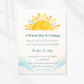 Invitation Soft Horizon Sun Glow