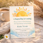 Invitation Soft Horizon Sun Glow