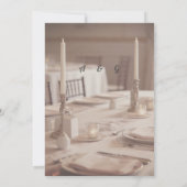 Invitation Soft Neutral Aesthetic Editable Template (Dos)