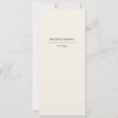 Invitation Soft Pampas Grass Photo  (Dos)