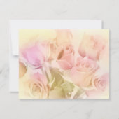 Invitation Soft Pastel Roses (Dos)